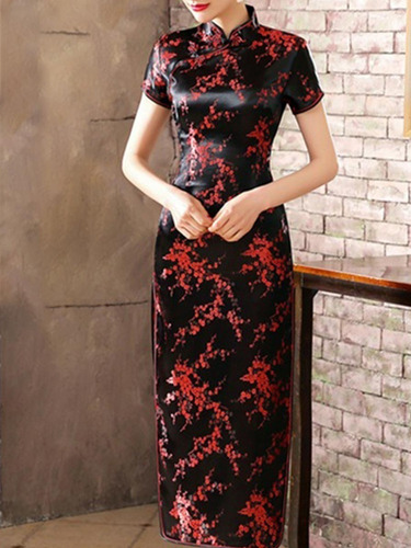 Vestido Chino Tradicional Qipao Cheongsam