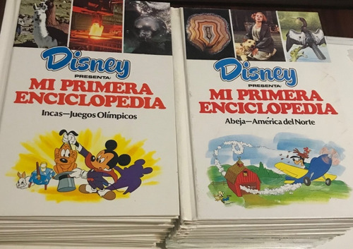 Disney Presenta Mi Primera Enciclopedia 24 Tomos