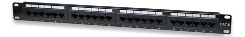 Patchera Rack 24 P. 1u Cat6 Intellinet