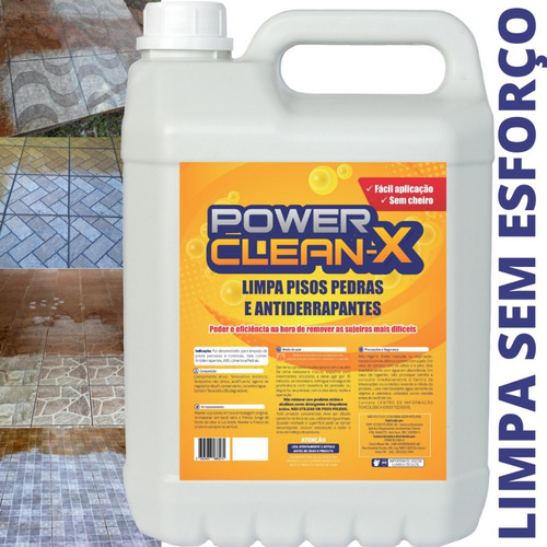 Imagem 1 de 7 de Produto Limpar Limpador Tirar Encardidos Sujeira Piso Pedra