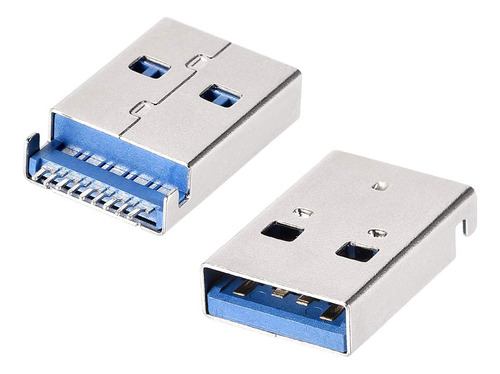 Puerto Usb Tipo Macho Conector Enchufe Pine Grado Smt