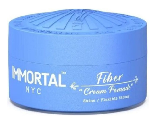 Cera Para Peinar Fiber Cream Pomade Inmortal 150gr