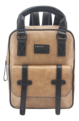 Mochila Urbana Amayra Mochila Amayra Pu 67c2366 Color Camel 23663