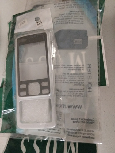 Carcasa Nokia 6300 Doble Plateada A 9-2x$190 