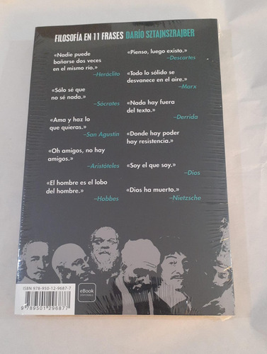 Libro Nuevo - Filosofía En 11 Frases - Darío Sztajnszrajber
