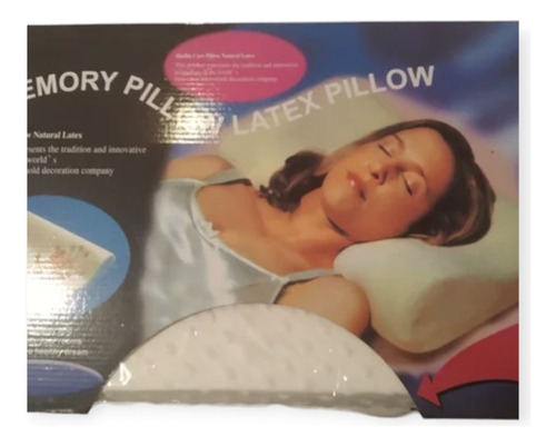 Almohada Ortopédica Con Memoria Memory Pillow Indeformable
