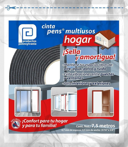 20 Pzs Cinta Pens Multiusos Hogar Pennsylvania De 7,5 Metros