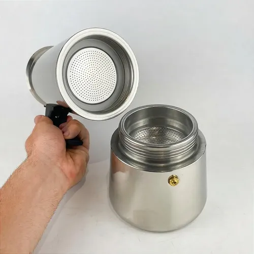 Cafeteira Moka Italiana Inox 12 Xícaras Lorben | MercadoLivre