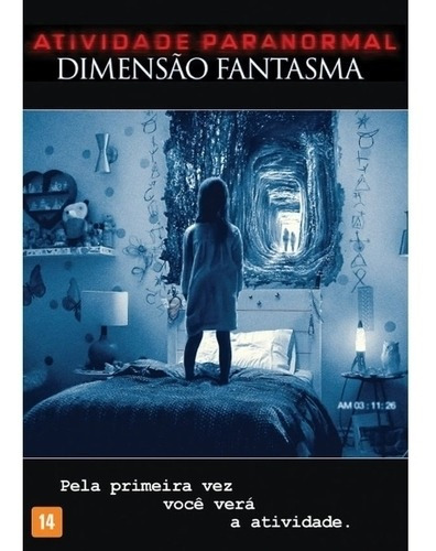 Dvd - Atividade Paranormal: Dimensão Fantasma