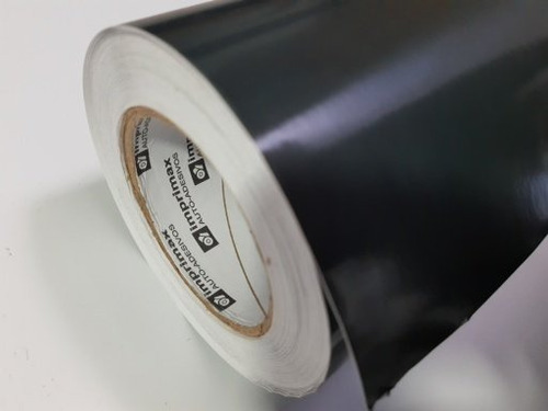 Imagem 5 de 5 de Envelopamento Papel Contact Preto Fosco Vinil Com 1m X 1,25m