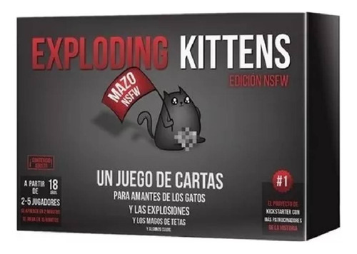 Juego De Mesa  Exploding Kittens Nsfw