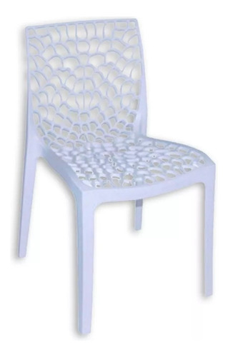 Silla Sillon Perla Reforzado  Mascardi Blanca