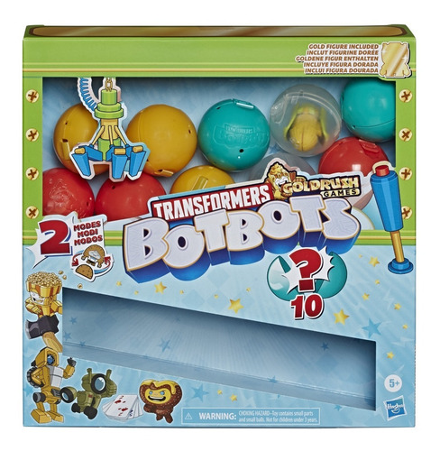 Transformer Botbots Goldrush Games Garra Seleccionadora
