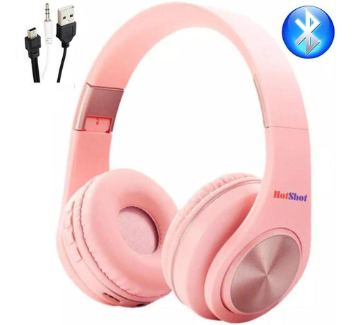Auriculares Rosas, Mxkyb-001, Rosa, Jack 3.5mm, Cable 2.m, 3