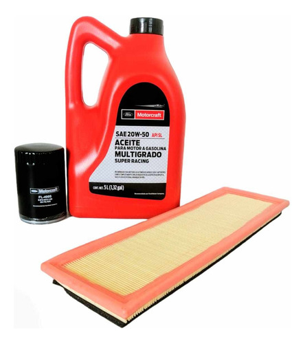 Kit Aceite, Filtro Aire, Aceite Ford Fiesta 1.6 (2015-2016) 