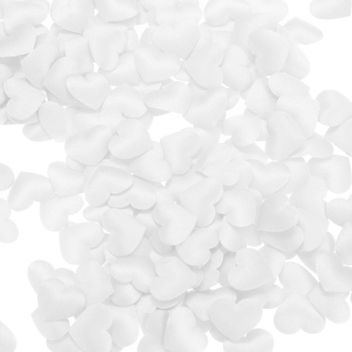 Decoración Boda Confeti Tela Pétalo Forma De Blanco