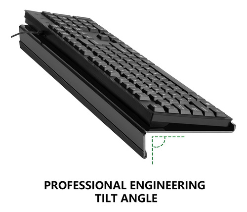 Soporte Acrílico Para Teclado De Computadora Para Escritorio