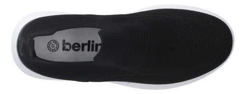 Tenis Casual Dama Negro Tipo Calcetín