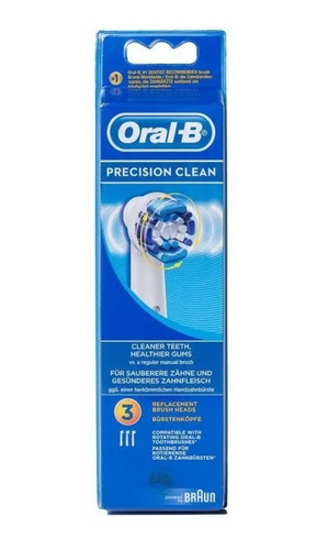 Repuesto Cabezal Cepillo Eléctrico Oral-b Precision Clean X3