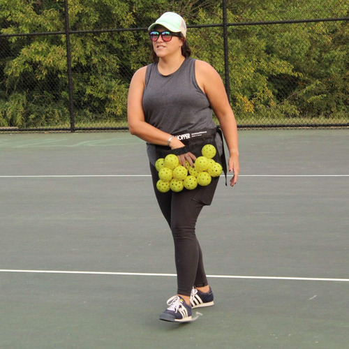Handy Hopper Almacena Bola Facilmente Adapta Cualquier Tenis