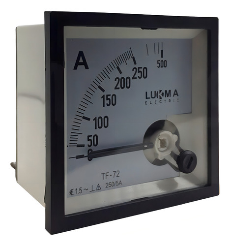 Amperímetro Analógico Lukma Lk-a72 250/5a