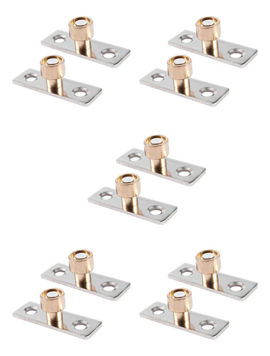 Tapón Localizador Metálico Para Puerta Corredera De Madera D