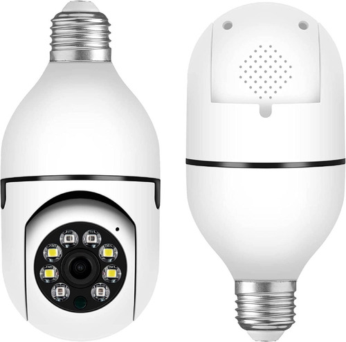 Imagen 2 de 4 de Camara Wifi Foco 360° Hd 1080p