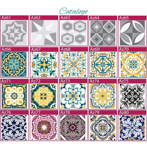 Imagen 5 de 9 de Vinilos Azulejos Autoadhesivos, Baño, Cocina 20x20. 12un
