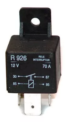 barro Doctrina haz Relay Universal Auto 12v 70a Interruptor Simple Patas Anchas