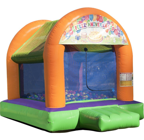 Piscina De Bolinhas Splash Com Motor Soprador