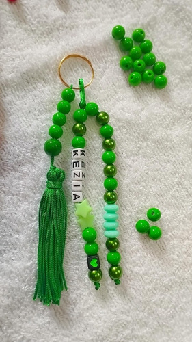 Chaveiro Personalizado Para Chaves E Mochilas De Pérolas