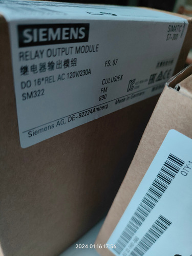 Simatic Modulo S7-300 Sm322 Siemens 6es7322-1hh01-0aa0