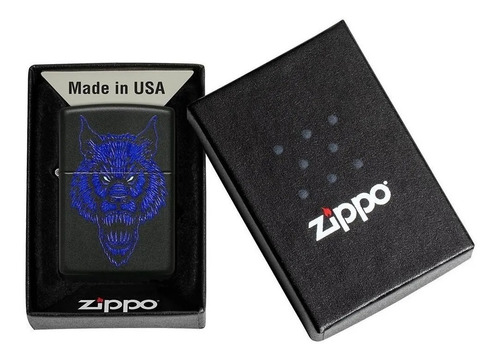 Zippo Original Garantia Werewolf Design 28311