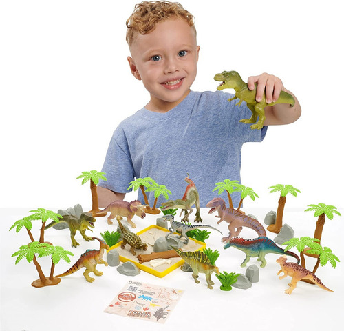 Figura De Acción National Geographic Dinosaurios Dinosaurio De Just Play Fossil Expedition