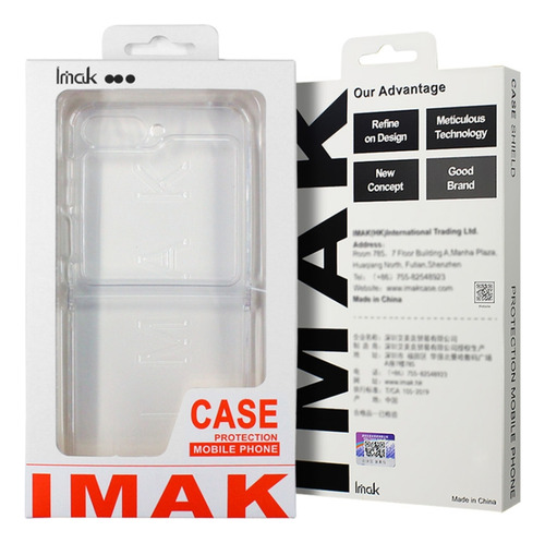 Capa Transparente Tpu Invisível Para Xiaomi Mix Flip