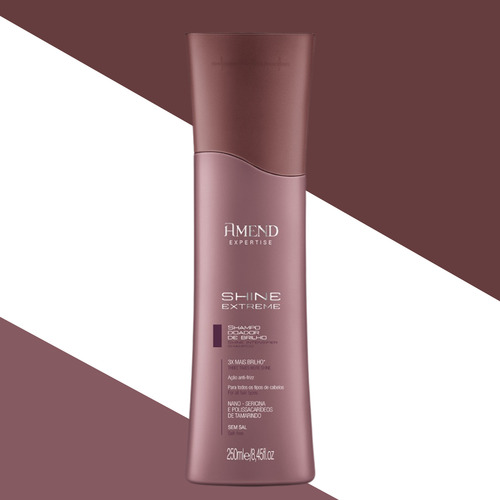 Shampoo Doador De Brilho Shine Extreme Amend Expertise 250ml