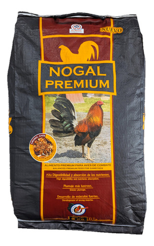 Nogal Premium Alimento Premium Para Ave De Combate, 5 Kg
