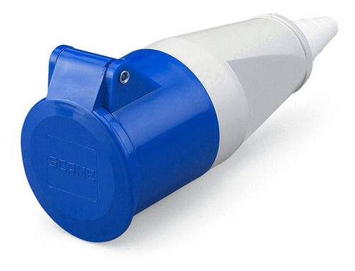 Imagen 2 de 10 de Ficha Industrial Hembra Scame 2p+t 16a 220v Xenia