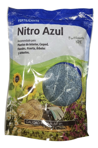 Fertilizante La Jardinera Granulado Nitro Azul 1kg