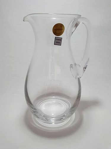 Jarra Studio Cristal Bohemia Design Titanium Inside 1100 Ml