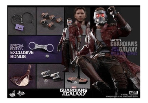 Imagen 2 de 2 de Hot Toys Star-lord Guardians Of The Galaxy Nuevo Fpx
