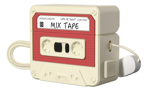 Koreda Cassette Tape Case Compatible Con AirPods 3rd Gen.