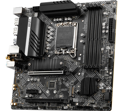 Placa Madre Msi Pro B660m-a Wifi Ddr4 Matx 12ª Generación In