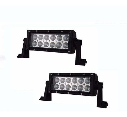 Par Neblineros Led 36w Barra 12 Led Foco 4x4 Auto Camioneta