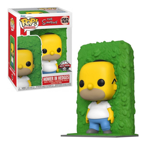 Funko Pop The Simpsons - Homer In Hedges (homero)