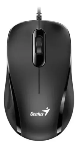 Mouse Genius Dx 101 Óptico Usb Negro Diestro