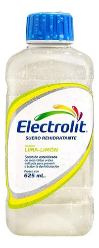 Suero Rehidratante Electrolit Lima Limón 6 Pzs De 625 Ml