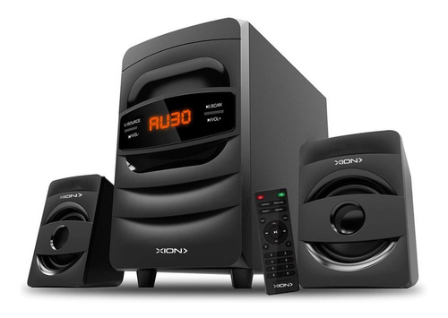 Home Theater Parlantes 2.1 Con Bluetooth Fm 3600w Pmpo Dimm