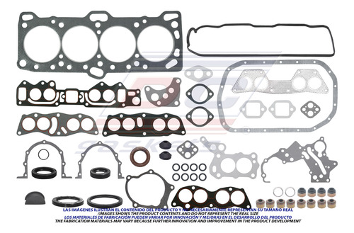Juego De Empacaduras Mitsubishi 4g63 L300 2.0