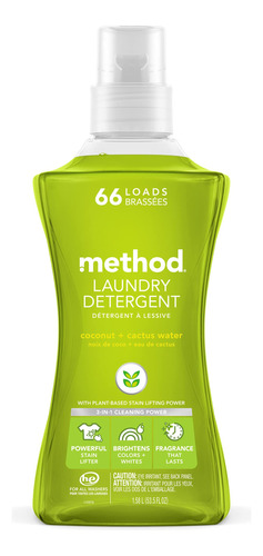 Metodo: Detergente Concentrado Para La Ropa.